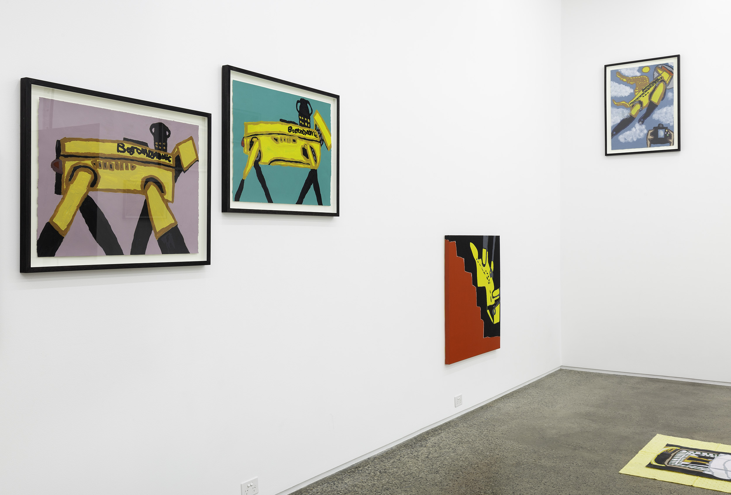 Dog Robot Space Star at Gertrude Glasshouse