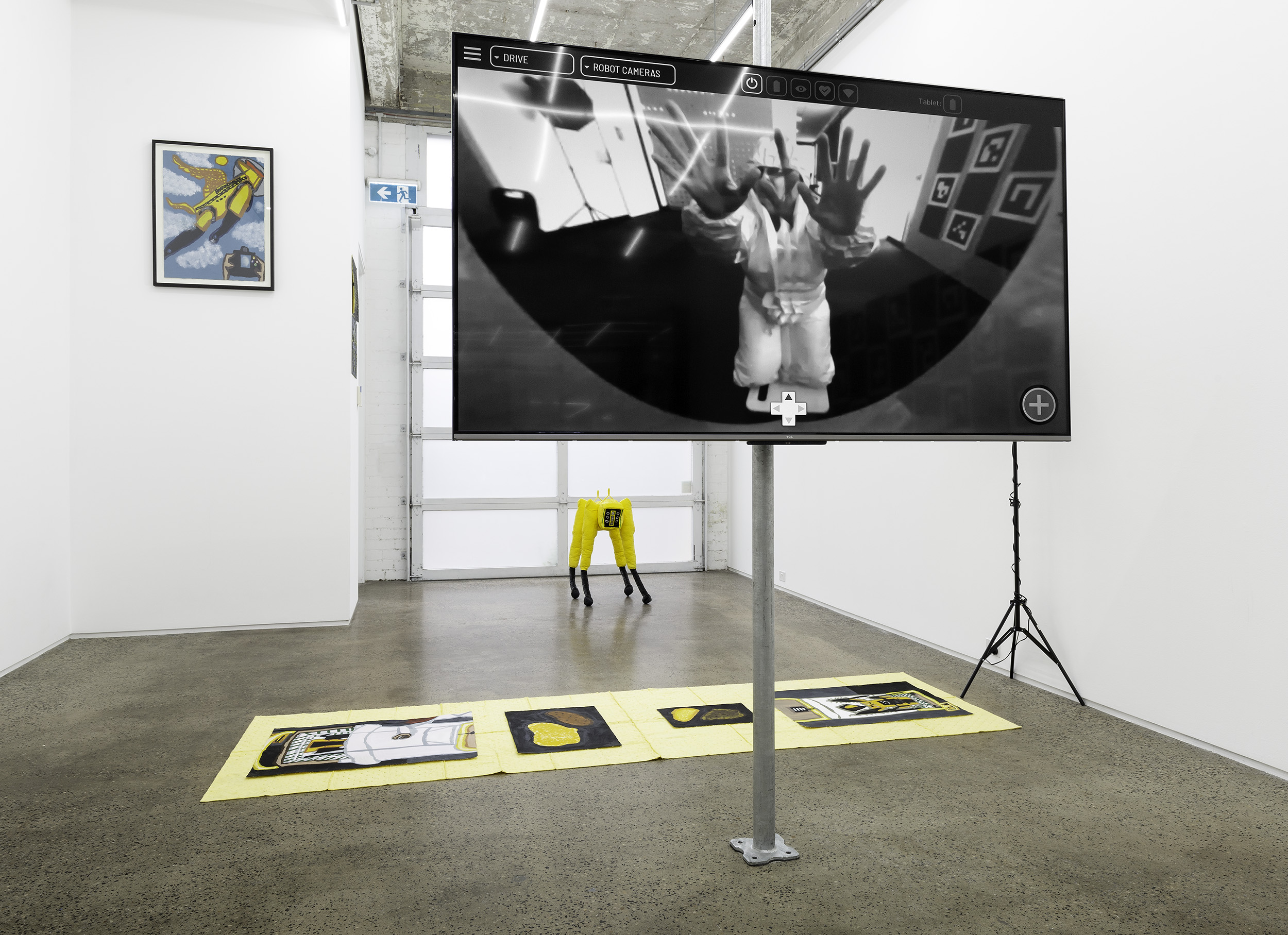 Dog Robot Space Star at Gertrude Glasshouse