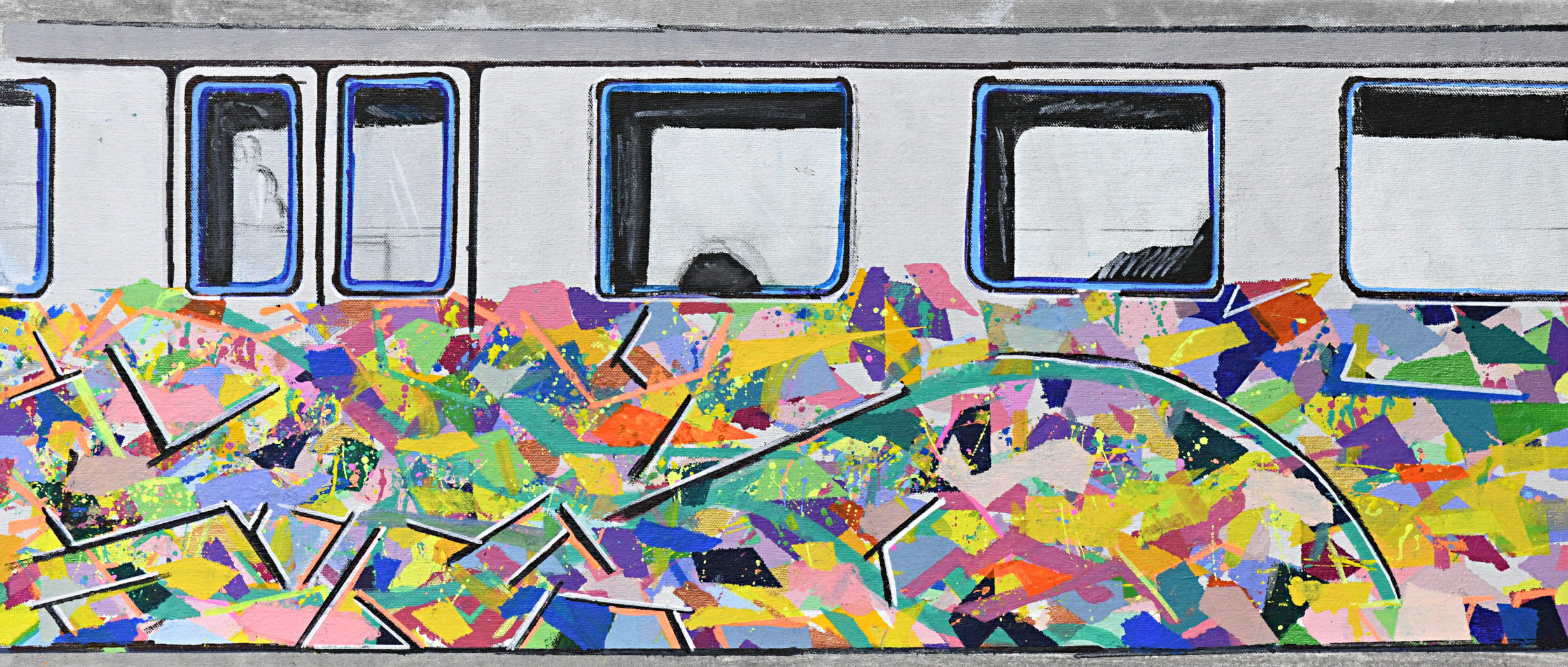 James MacSporran Train Art 2019