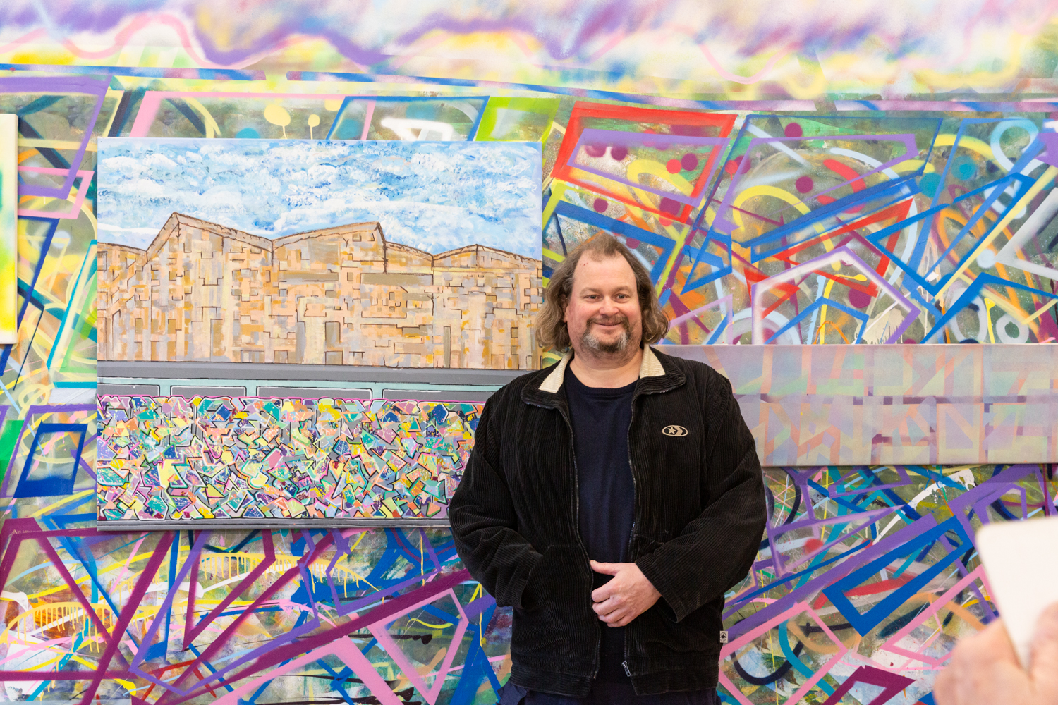 James MacSporran at 4 x 4 opening