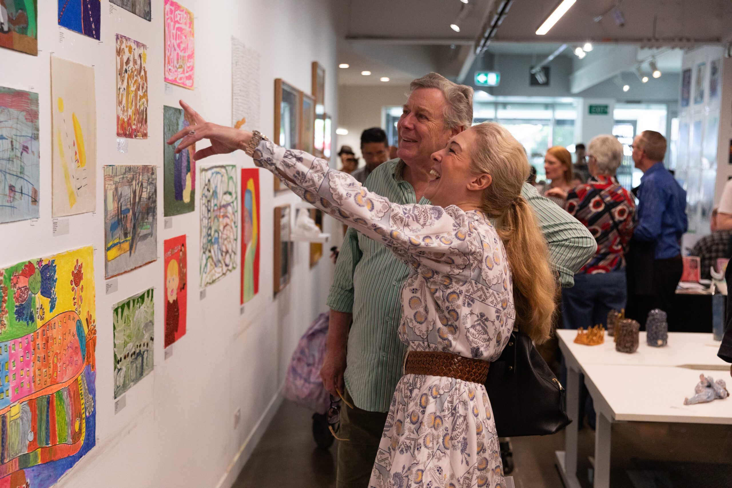 APA supporters at the Studio Open Day