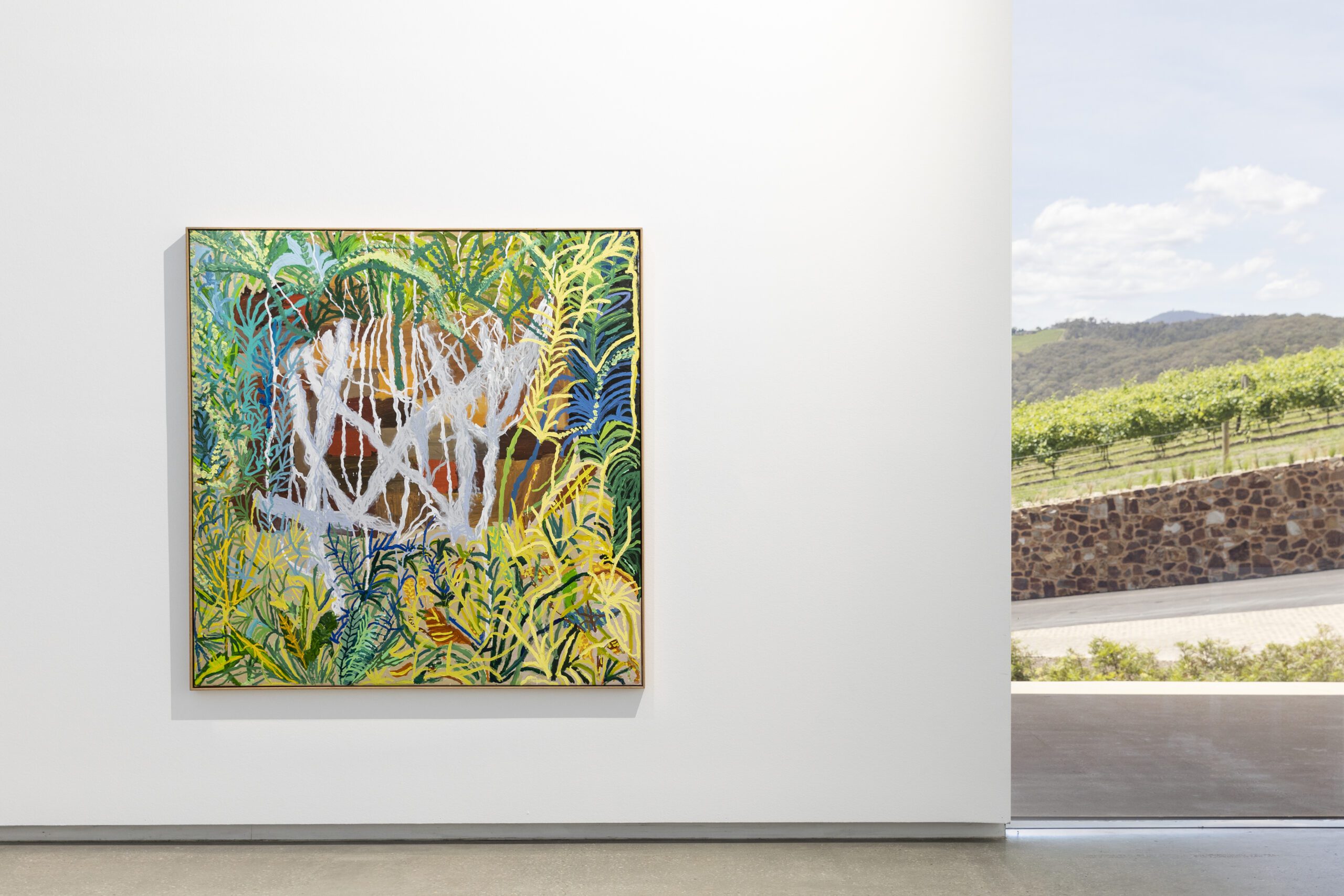 Andrew Curtis: Install View at TarraWarra