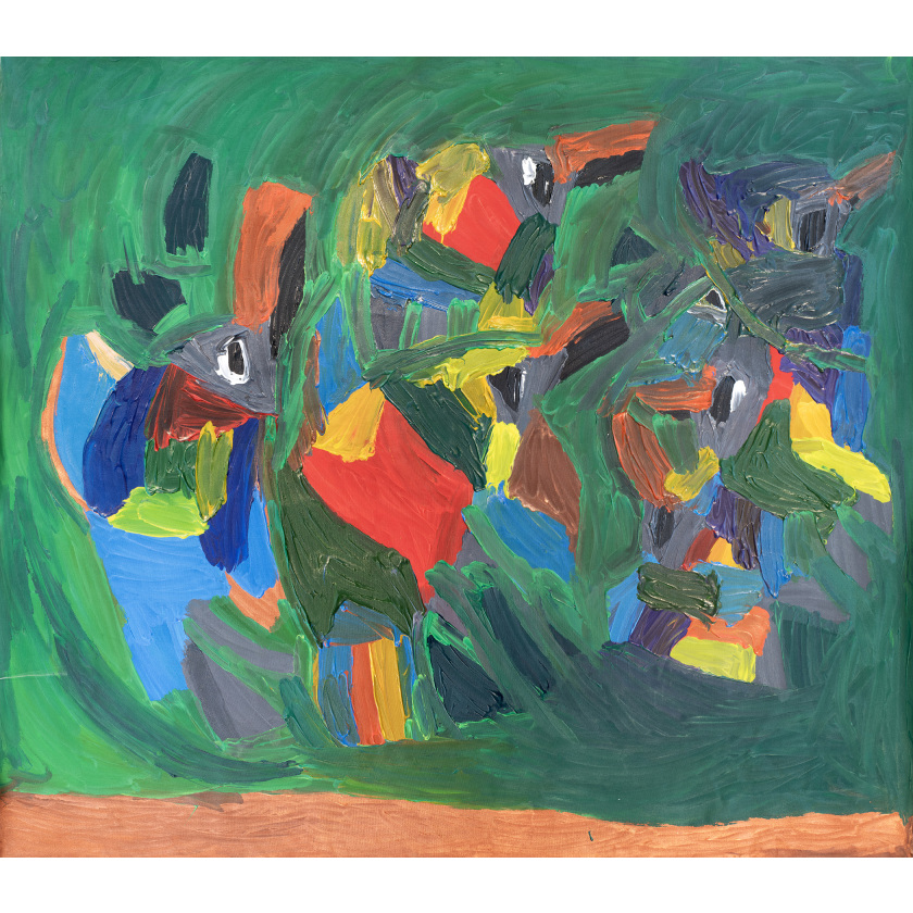 A Flock of Macaws