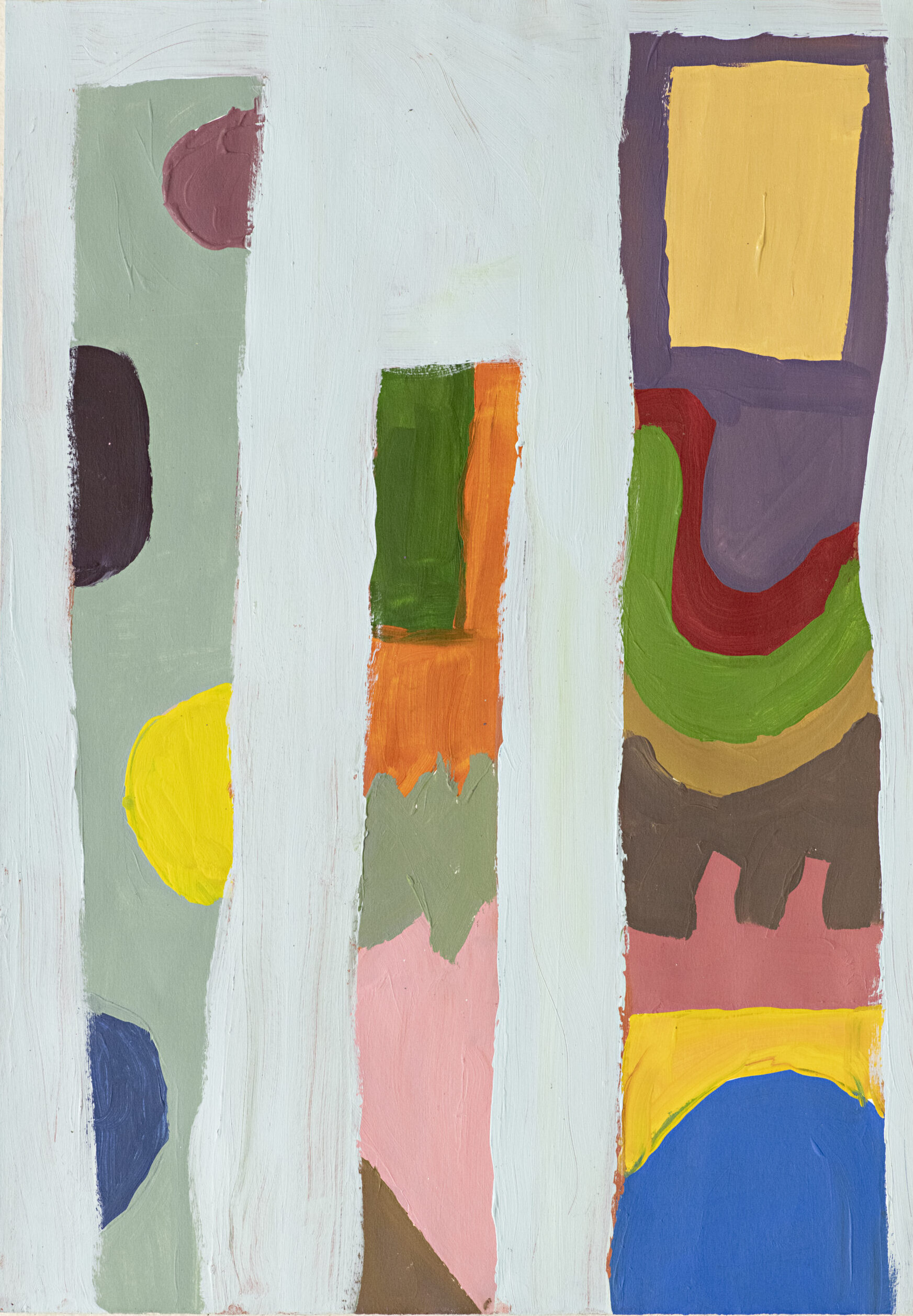 An abstract painting by Monica Lazzari