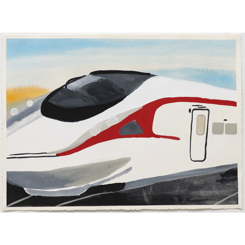Shinkansen Red Series Train