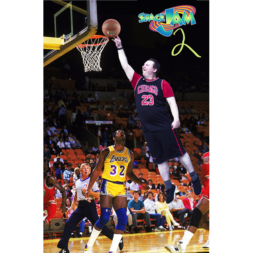 Danny Lyons as Michael Jordan Dunk