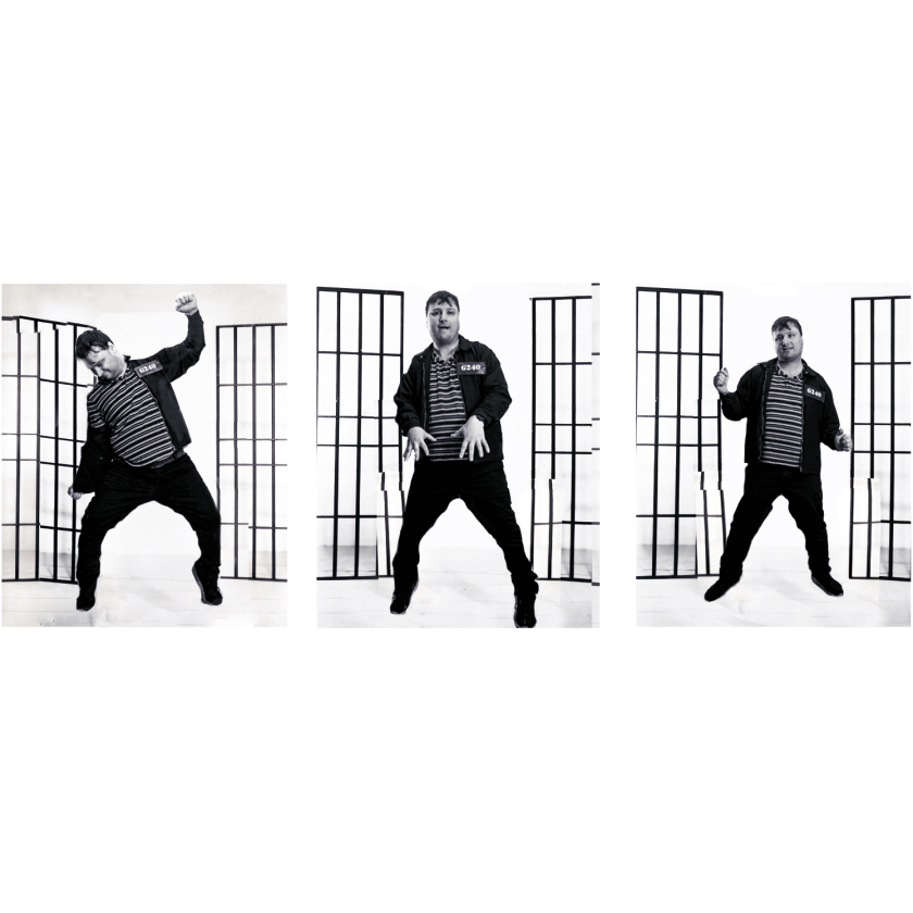 Danny Lyons as Elvis Presley in Jailhouse Rock