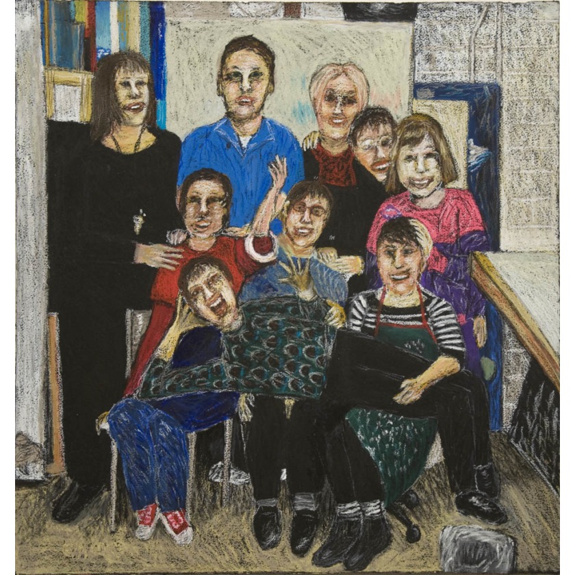 Me and my friends at work