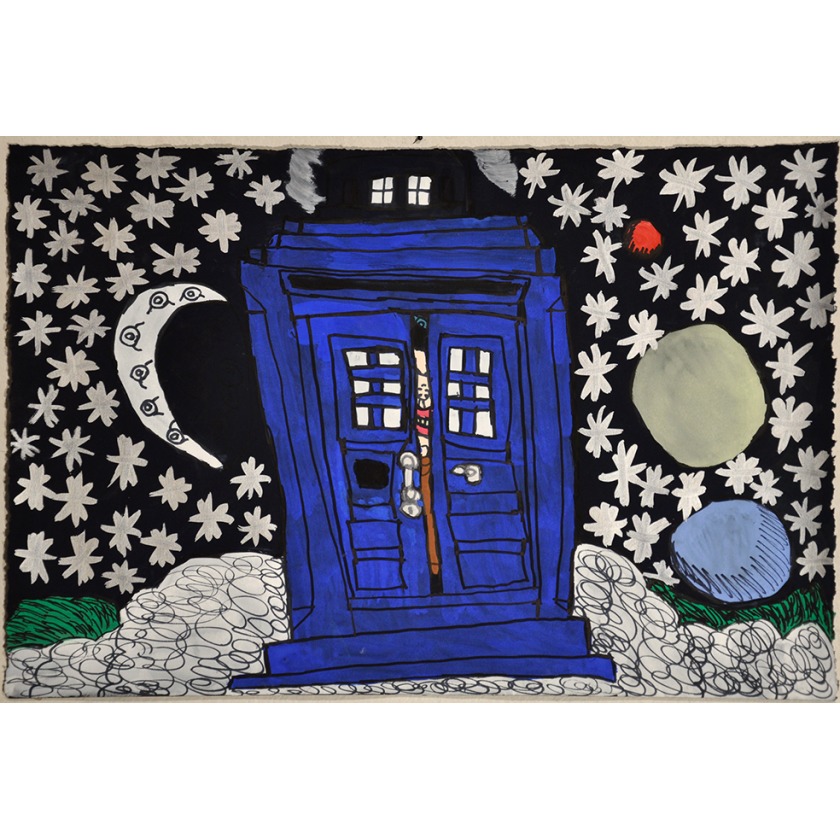 Dr Who W Doctor Tradis Box Twister Hole Space