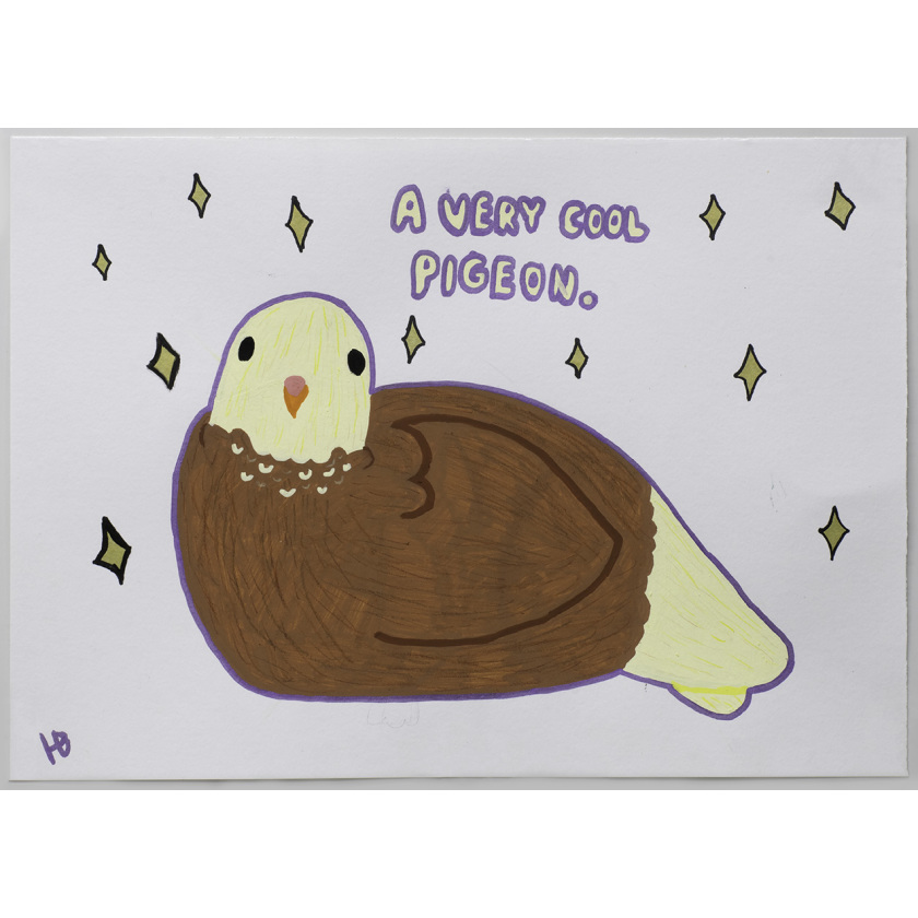 Untitled (A Very Cool Pigeon)