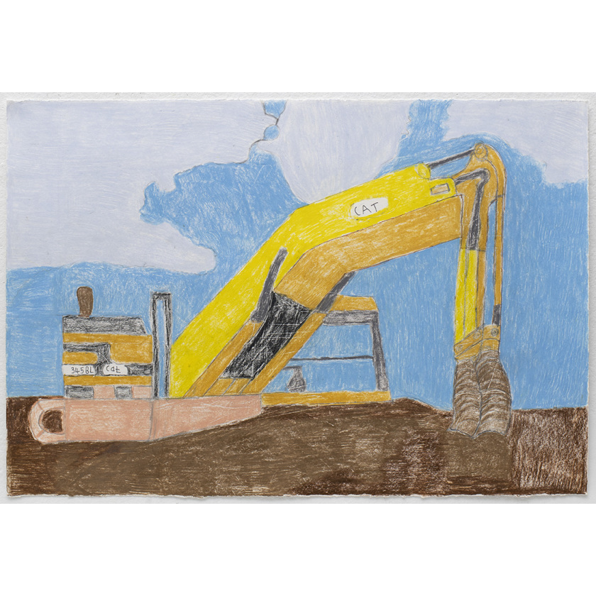 An Earth Mover Tractor (One With a Long Neck)