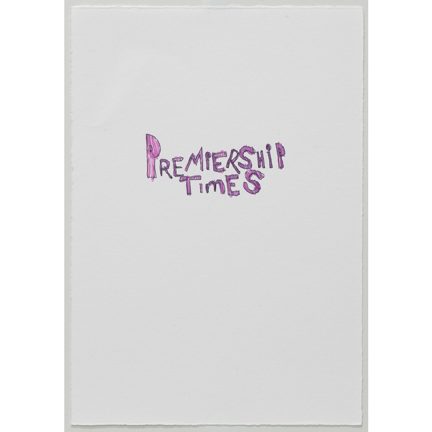 Untitled (Premiership Times)