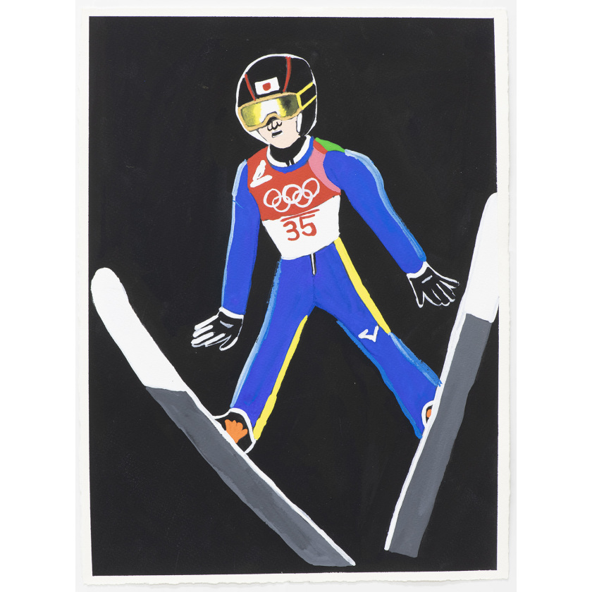 Matthias Schrade in 2018 Winter Olympic Ski Jumping