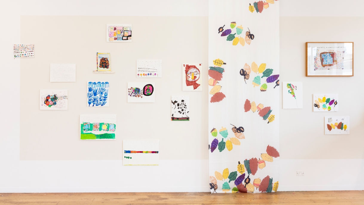 Image from Fiona Longhurst solo exhibition, 5 7 3 Float Fall Petals 10 Trees, 2026