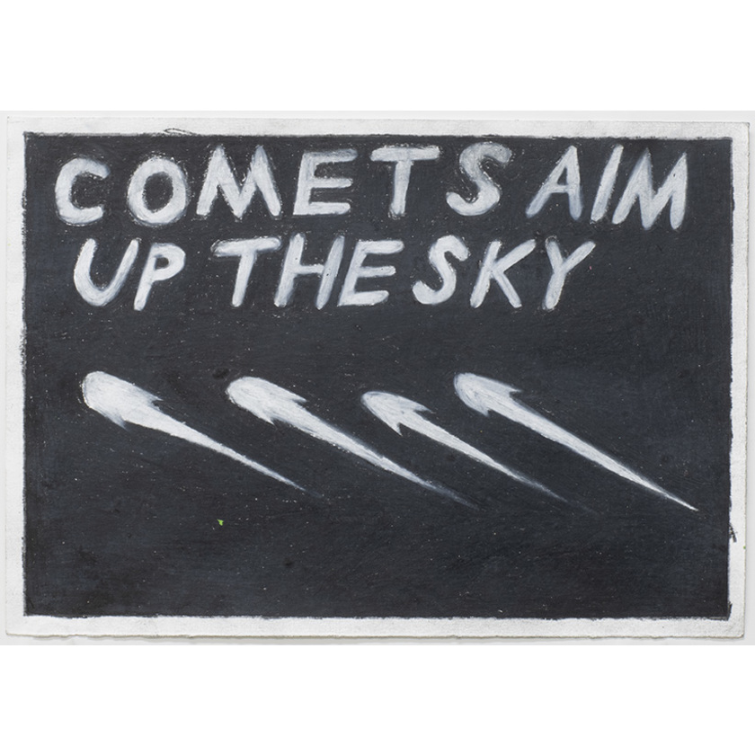 Untitled (Comets Aim Up The Sky)